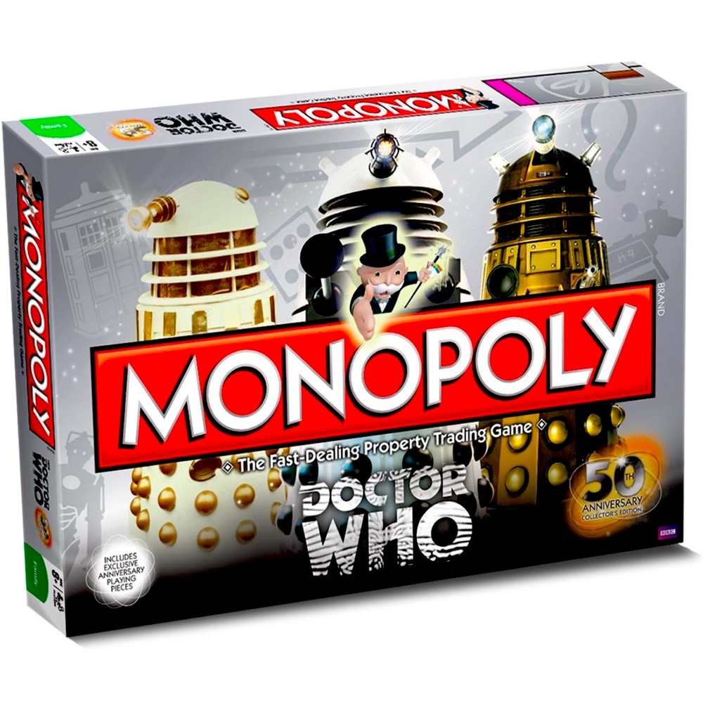 Doctor Who Monopoly 50th Anniversary Edition